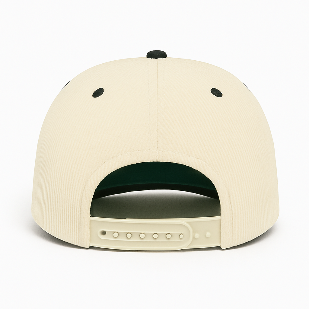 Gavones Only - Corduroy Snapback Hat (Cream)