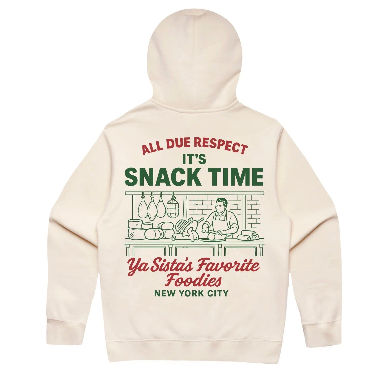 Gavones Only - Hoodie (Cream) – SNACK TIME SUPPLY
